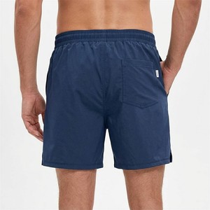 Nouveau design – Short de sport homme bleu marine, séchage rapide, léger, taille élastique avec cordon de serrage, idéal pour la course et l'entraînement estival - Product Image 4