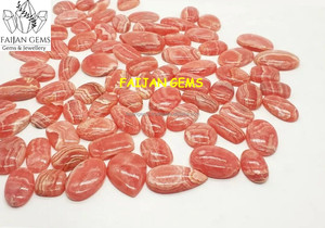 Cabujón de piedras preciosas sueltas de rhodochrosita natural, cabujón de cristal pulido de todos los tamaños para joyería, fabricación de colgantes, piedras preciosas de forma mixta - Product Image 3