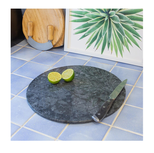 Tabla de Cortar de Mármol Única, Hecha a Mano, Resistente, Cuadrada, 1.5 cm de Grosor, Apta para Lavavajillas, Artículos de Cocina de Lujo Sostenibles U F - Product Image 5
