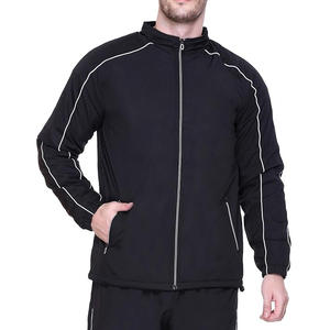 Nouvel ensemble de survêtement tendance pour homme avec fermeture éclair, idéal pour le sport et les loisirs, personnalisable - Product Image 4