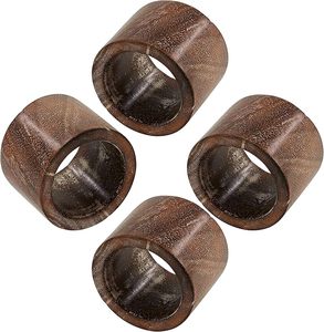 Anillos de Servilleta de Madera Premium, Económicos y Decorativos, para Bodas, Fiestas y Uso en la Mesa - Product Image 1