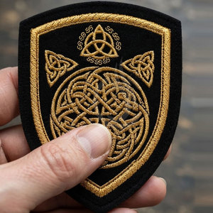 Premium Customized Embroidery Badges High Quality Poly Cotton Lightweight Eco-Friendly for Uniforms Hoodies <b>Backpacks</b> Daily Wear - Product Image 5