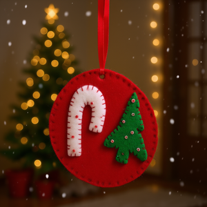 Collection de Noël en feutre de laine de qualité supérieure - Product Image 3