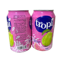 Best Verkopende 330Ml Roze Guavesap 100% Vers Tropisch Fruit Gratis Monsters Private Drank Fabrikant Gratis Gearomatiseerde Puree
