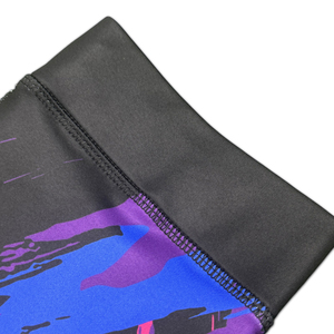Leggings imprimés pleine longueur pour hommes avec taille élastique, séchage rapide, en Spandex et Polyester, pantalon de sport - Product Image 5