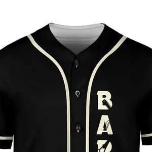 Maillot de barbier personnalisé avec logo, nom personnalisé et design de salon de coiffure, couleur noir et crème, matière polyester - Product Image 5
