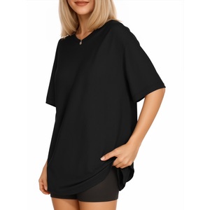 T-shirt classique pour femme - T-shirt en coton 100% respirant, élégant, écologique et doux - Look épuré, confort premium, export BD - Product Image 4