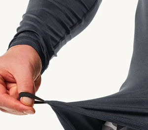 เสื้อรัดรูปยืดหยุ่นสูง ระบายอากาศได้ดี รุ่นใหม่ล่าสุด พิมพ์ลายด้วยความร้อนแบบกำหนดเอง แขนยาว ผ้าโพลีเอสเตอร์ 200 กรัม - Product Image 6