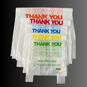 Eco Waste Garbage Bags HDPE <b>Plastic</b> <b>Packaging</b> Custom Waterproof Durable Industrial Supply Hai Ha <b>Packaging</b> Drawstring Pad/Flexo - Product Image 1