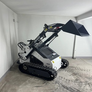 Chargeuse compacte professionnelle de qualité supérieure pour les travaux de construction, d'agriculture et d'aménagement paysager, mini-chargeuse compacte JQ Power - Product Image 2