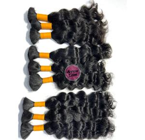 Extensiones de Cabello Humano Remy Indio Virgen de Lujo Arrow Raw, 100g, Sin Procesar, Rizado, para Trenzas - Product Image 1