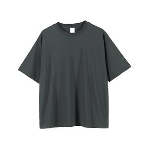 เสื้อยืดผู้ชายสไตล์เบสิค ผ้าฝ้ายนุ่ม สวมใส่สบาย ระบายอากาศได้ดี แขนสั้น คอกลม สำหรับใส่ลำลอง ปี 2026 - Product Image 1