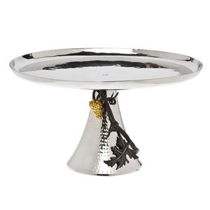 Moderno Soporte Cuadrado para Pastel de Aluminio Plateado con Base de Pedestal para Bodas, Fiestas y Exhibición de Postres en Buffet a un Precio Excelente - Product Image 3