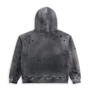 Sweat-shirts à capuche oversize pour femmes et couples, pulls épais vintage délavés à l'acide 2026 - Product Image 2