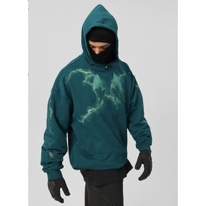 Sweat-shirt à capuche oversize élégant, confortable et chaud en coton, parfait pour les hommes, les femmes, les adolescents et les jeunes adultes - Product Image 1