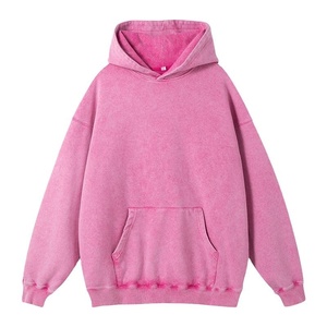 Zipper-Up Hoodie Men Women Plain Cotton Sweatshirt Printing Premium <b>Thick</b> <b>Fleece</b> Unisex Casual Winter Oversized Lined 400g - Product Image 6