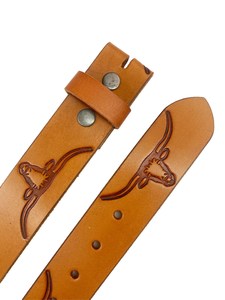 Hand-Carved Floral Western Leather <b>Belt</b> for Men High-Quality Tooling Crafted Genuine Leather Casual Wear OEM/ODM Service Welcome - Product Image 2
