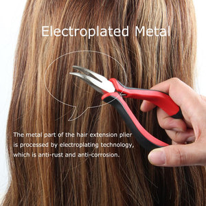Kit d'outils pour extensions de cheveux, 3 pièces, ensemble d'outils professionnels pour micro-anneaux avec pinces de retrait, crochet de tirage, micro-anneaux en silicone - Product Image 5