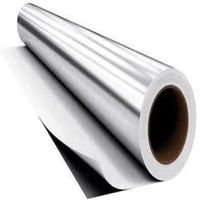 Prix de gros Feuille d'aluminium souple enduite de qualité alimentaire pour usage domestique, largeur 30 cm, pour couvercles de yaourt et emballage de cigarettes, alliage 1050