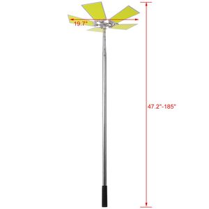 Lámpara LED Telescópica Portátil de 15000lm para Camping y Pesca, con Soporte para Caña de Pescar - Product Image 6