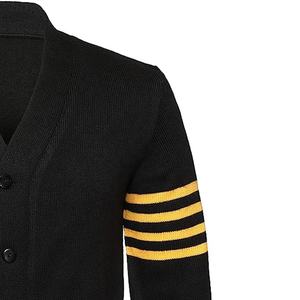 Sororité tricoté femmes tricoté Cardigan col rond hiver coton tricoté pull hommes pull tricoté - Product Image 4