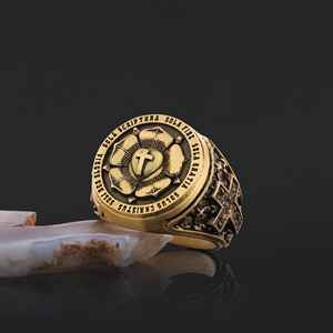 Bague BOJ RCJ 003 personnalisée en argent et diamant, bague de diplôme universitaire unisexe, cadeau pour les occasions de fête, prix bas - Product Image 5