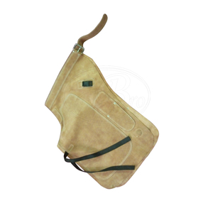 Nubuck หนัง farrier CHAP พร้อมสายรัดปรับระดับได้เย็บกระเป๋าและที่ยึดเล็บแม่เหล็ก - Product Image 1