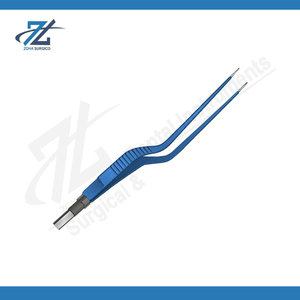 Pince de coagulation bipolaire à baïonnette de haute qualité, pointe fine 1,5 mm, en acier inoxydable de haute qualité, instrument réutilisable fabriqué au Pakistan - Product Image 4