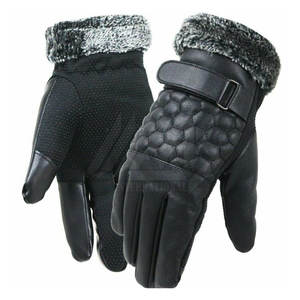 Nuevos Guantes de Cuero en Oferta, Guantes de Cuero Cálidos y Transpirables de Alta Calidad para Invierno - Product Image 1
