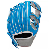 Guante de Béisbol de Piel Japonesa de Lujo, Ecológico, Duradero e Impermeable, con Logotipo Personalizado en Color, para Jóvenes, para Uso Diario al Aire Libre
