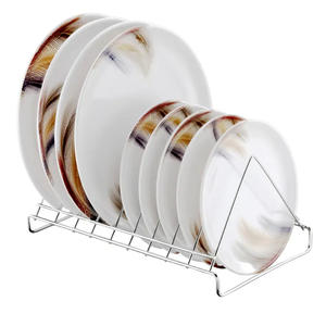 Stainless Steel Plate <b>Rack</b> Storage Holder for Cutting Boards and <b>Baking</b> Plate Holder <b>Rack</b> Countertop Organizer - Product Image 6