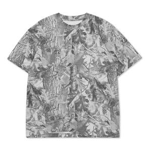 Camisetas de Cuello Redondo Unisex de Corte Regular, Estilo Vintage, Jersey Sólido Lavado, de Secado Rápido, Personalizadas con Estampado 3D en Relieve, Estilo Hip Hop - Product Image 1