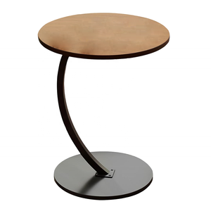 Nouveau Design 2025 Métal Boissons Côté Fin Petit Café Table De Luxe Salon Meubles Moderne Usage Domestique En Gros Article Nouvelle Arrivée - Product Image 2