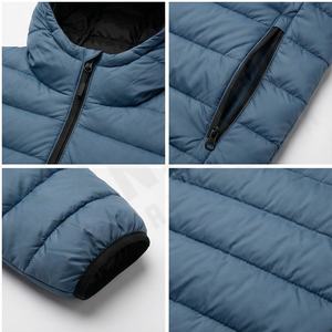 Chaqueta acolchada de secado rápido con cuello levantado para hombre, diseño de estilo callejero para exteriores de invierno, decorada a bajo precio, hecha en Pakistán para hombre - Product Image 4