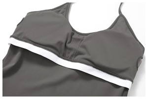 Débardeur de yoga respirant en tricot Spandex/Nylon pour femme - Écologique et séchage rapide, col rond, option logo frontal, taille et couleur personnalisables - Product Image 6