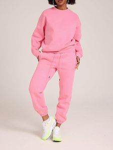 Conjunto de Sudadera con Capucha Oversize y Pantalones de Chándal de Forro Polar Premium para Mujer, Conjunto Deportivo de Sudadera con Capucha y Pantalones de Chándal para Mujer - Product Image 6
