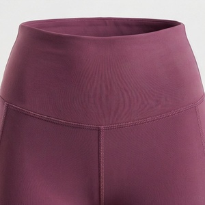 High Waist Full Length <b>Women's</b> <b>Leggings</b> Solid Color Seamless Stretch Knitted Spandex Nylon All Seasons - Product Image 4