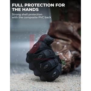 Guantes Tácticos Unisex para Paintball, Protección para los Dedos, Anti-Impacto, Protección para los Nudillos, Malla Transpirable en la Parte Posterior, Correa Ajustable para la Muñeca - Product Image 2