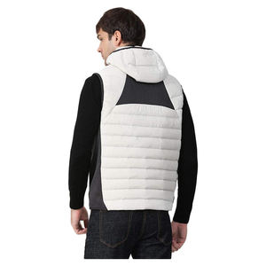 Chaleco Acolchado de Diseño Personalizado para Hombre, Talla Grande, Cálido para Invierno, Sin Mangas, Relleno de Algodón, con Cierre de Cremallera - Product Image 6