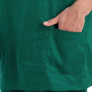 Ensembles de blouses médicales premium pour hommes, haut à col en V et manches courtes, pantalon cargo, uniforme d'infirmière d'hôpital, tenue de travail chirurgicale pour médecins, ensembles de blouses médicales - Product Image 4