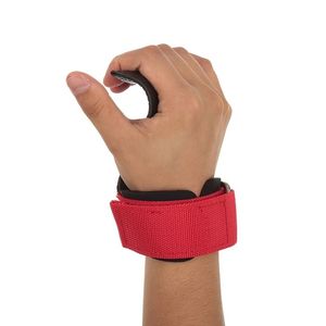 Protège-mains en cuir noir avec sangle bleue pour l'entraînement, équipement de fitness en gros - Product Image 6
