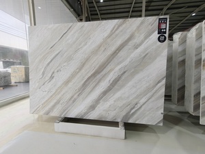 Losas y Azulejos de Mármol Blanco Pulido de Alta Calidad con Vetas Grises para Paredes Interiores, Pisos y Encimeras - Product Image 5