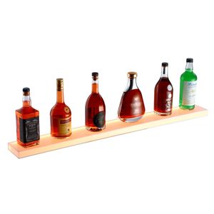 Espositore per Bottiglie di Liquori a 1 Livello con Illuminazione LED, 40 Pollici, Montaggio a Parete, per Uso Commerciale e Domestico, Illuminazione a 1 Livello - Product Image 3