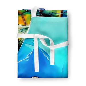 Unisex Large Multicolor Loggerhead Sea Turtle <b>Apron</b> for Kitchen <b>Cooking</b> Baking Crafts Gardening-for Adults Women and Men - Product Image 3