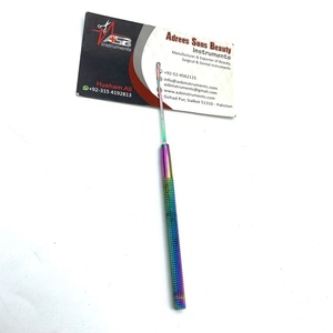 Rainbow Multi Titanium Acero inoxidable Micro Ring Alicates Fácil aplicación y eliminación Herramientas de extensión de cabello - Product Image 5