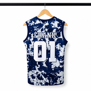 Uniformes de football personnalisés 7 sur 7, logo personnalisé, maillot sans manches de compression pour jeunes, uniformes de flag football sublimés - Product Image 3