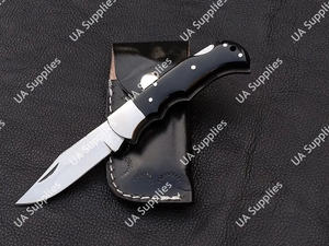 Couteau de chasse et de camping pliable professionnel EDC, en acier inoxydable fait main, 58 HRC, ultra-affûté, personnalisable OEM, best-seller - Product Image 6