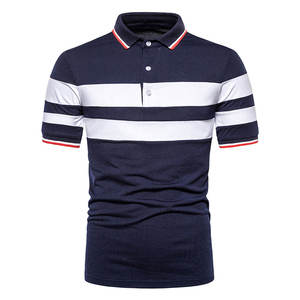 Nouvelle Arrivée Chemise Homme Tricotée Unie Respirante à Manches Courtes Couleur Personnalisable Polyester/Coton Impression Numérique - Product Image 1