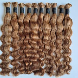 Extensiones de Cabello Humano Virgen Brasileño Remy con Ondas Corporales Ombre 1B/30, Paquetes de Cabello de Dos Tonos, 20 Pulgadas, Venta al por Mayor - Product Image 4