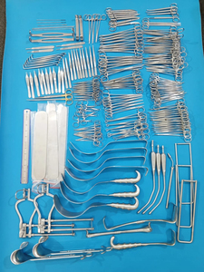 Juego de 197 Piezas de Instrumentos Quirúrgicos para Laparotomía, para Procedimientos Abdominales, Acero Inoxidable de Grado Médico, Certificado CE - Product Image 1